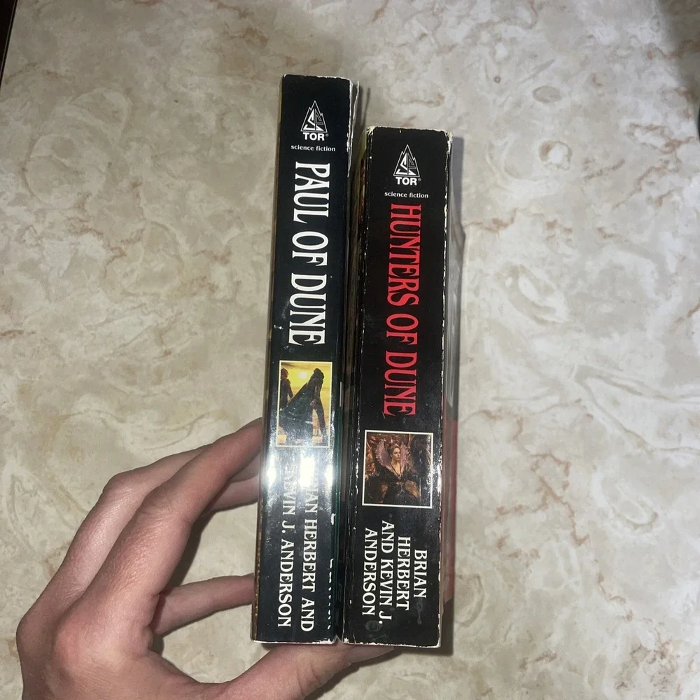 First Edition Dune Novels Paperback - Paul Of Dune & Hunters Of‎ Dune